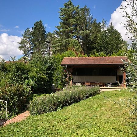 Maison/Gite Familial Dans Le Jura A 200M Du Lac Avec Piscine Privee Marigny  Bagian luar foto