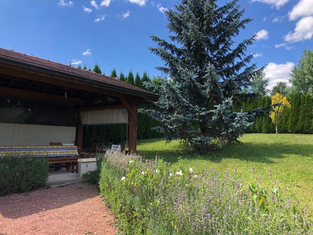 Maison/Gite Familial Dans Le Jura A 200M Du Lac Avec Piscine Privee Marigny  Bagian luar foto