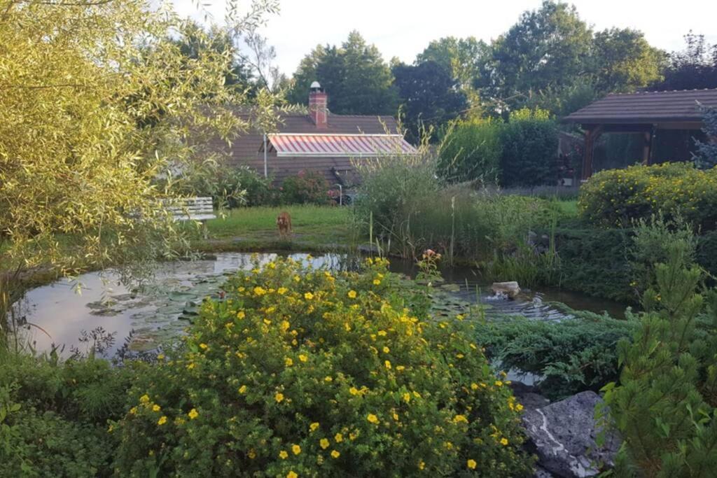 Maison/Gite Familial Dans Le Jura A 200M Du Lac Avec Piscine Privee Marigny  Bagian luar foto