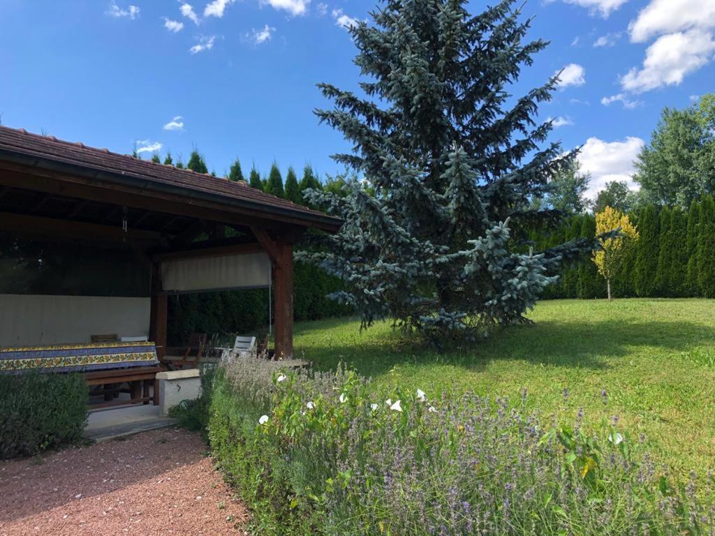Maison/Gite Familial Dans Le Jura A 200M Du Lac Avec Piscine Privee Marigny  Bagian luar foto